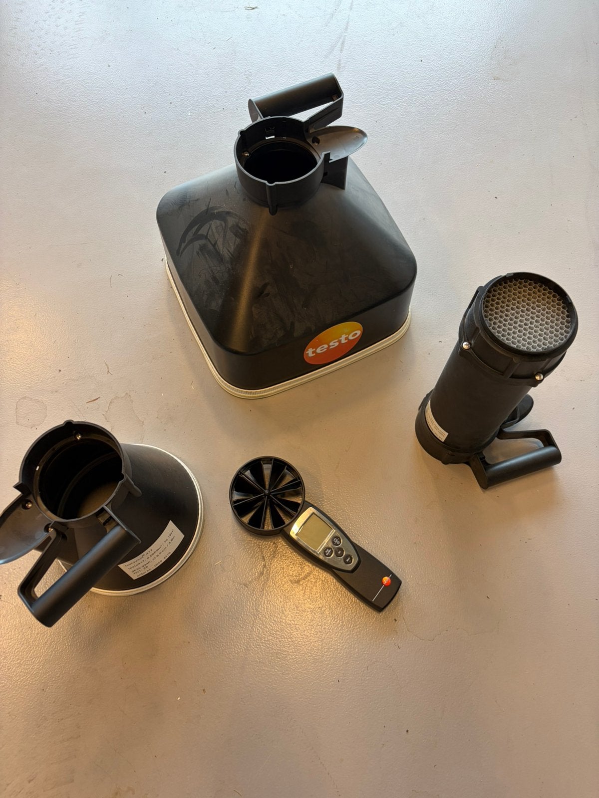Testo 417 debietmeter, Ophalen, Zo goed als nieuw