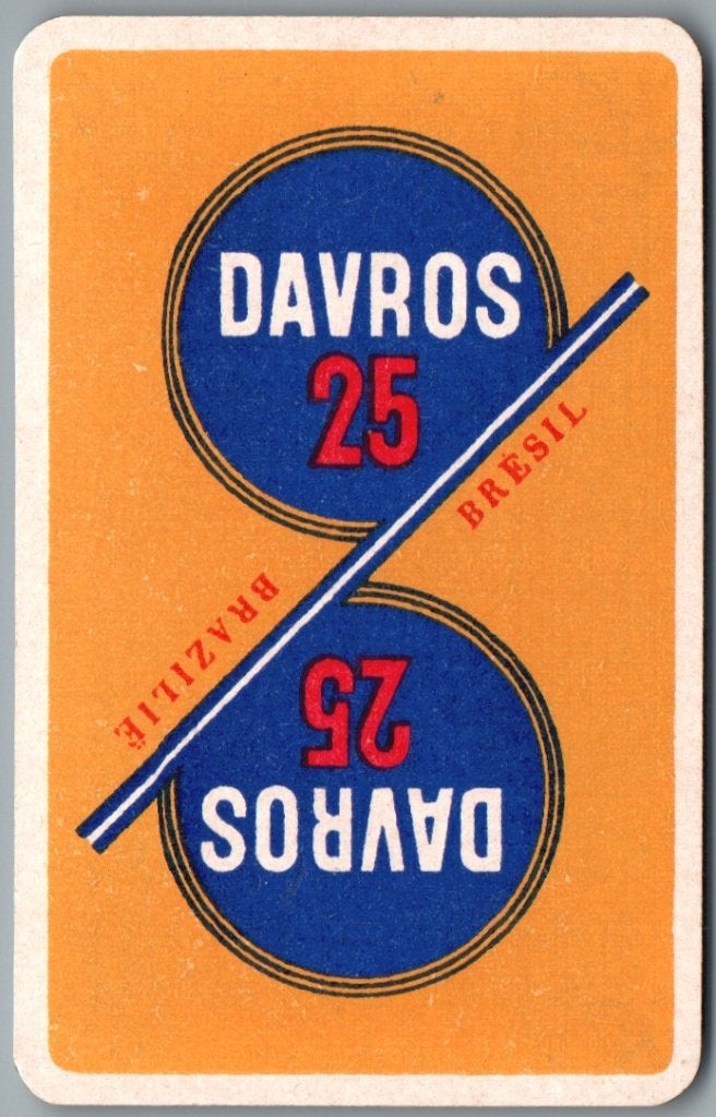 speelkaart - LK15172 - Davros, Collections, Envoi, Comme neuf, Carte(s) à jouer