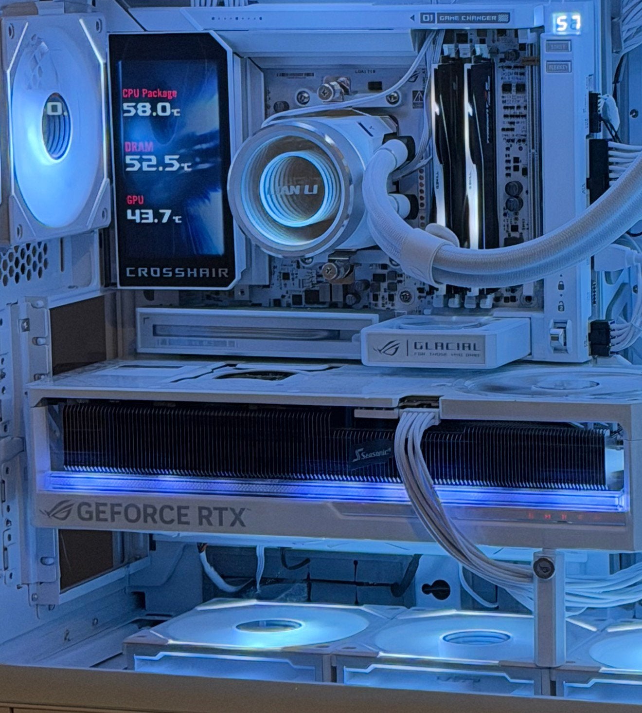 ASUS ROG Astral GeForce RTX 5090 White OC Edition (garantie), Ophalen of Verzenden, Zo goed als nieuw
