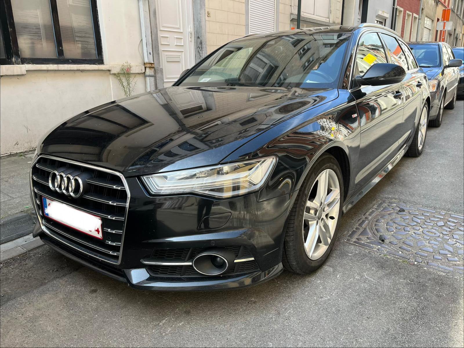 Audi A6 S-line 2.0 Tdi 190 PK !, Autos, Achat, Noir, Automatique, Particulier