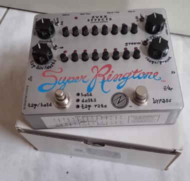 ZVEX Super Ringtone 16-step Ring Modulator pedal, Muziek en Instrumenten, Ophalen of Verzenden, Zo goed als nieuw