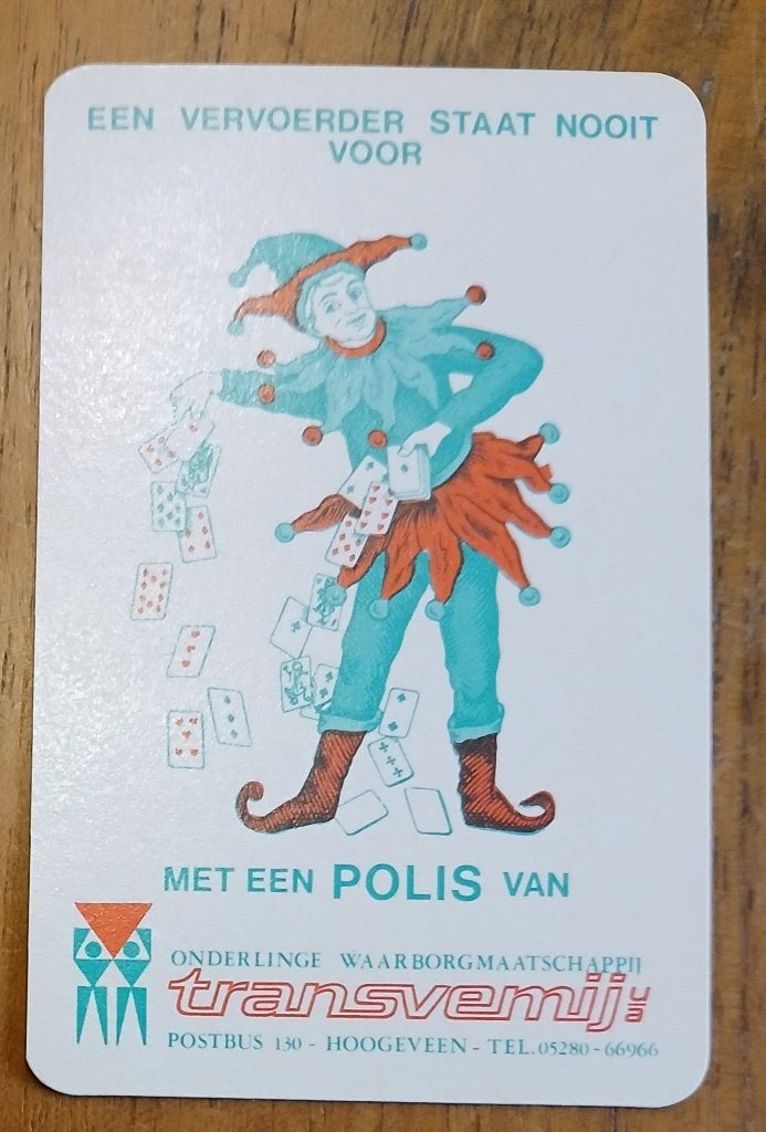 Carte à jouer, Envoi