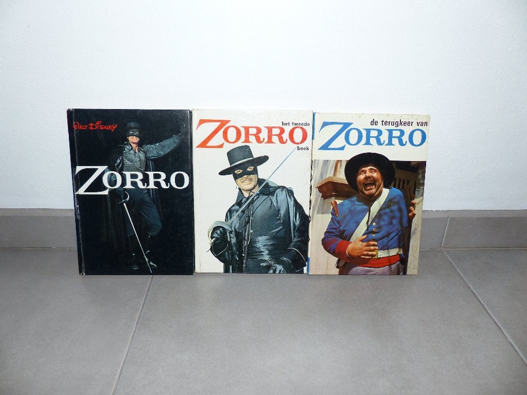 Disney Zorro boeken - 3 stuks = € 10, Livres, Contes & Fables, Enlèvement ou Envoi, Utilisé