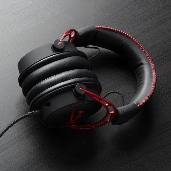 HYPERX Cloud Alpha Microfoon Hoofdtelefoon, Computers en Software, Hyper X, Ophalen of Verzenden, Zo goed als nieuw, Gaming headset