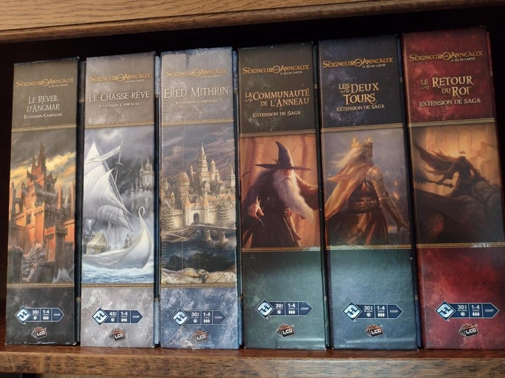 Le seigneur des anneaux JCE édition révisée, Enlèvement