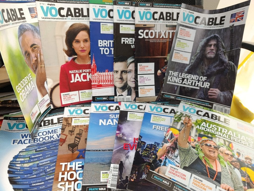 Lot de 12 Vocable Anglais, Enlèvement ou Envoi, Comme neuf