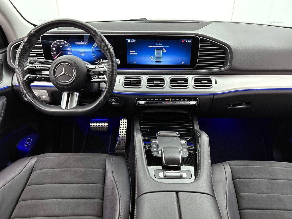 Mercedes-Benz GLE-Klasse 350 DE SUV 4MATIC AMG Line Dodehoek, Auto's, Stof, Gebruikt, 4 cilinders, GLE