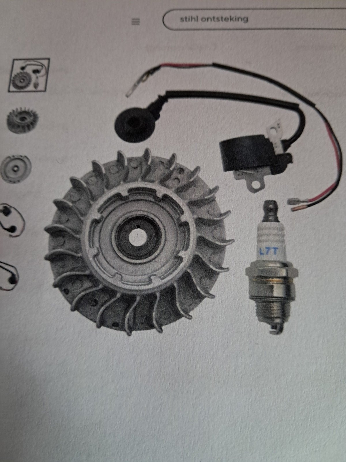 kit voor ms660 of066 sttil, Ophalen