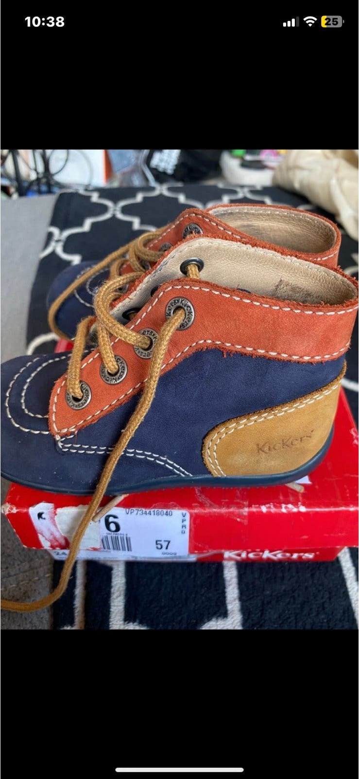 Kickers maat 24, Kinderen en Baby's, Ophalen of Verzenden, Zo goed als nieuw