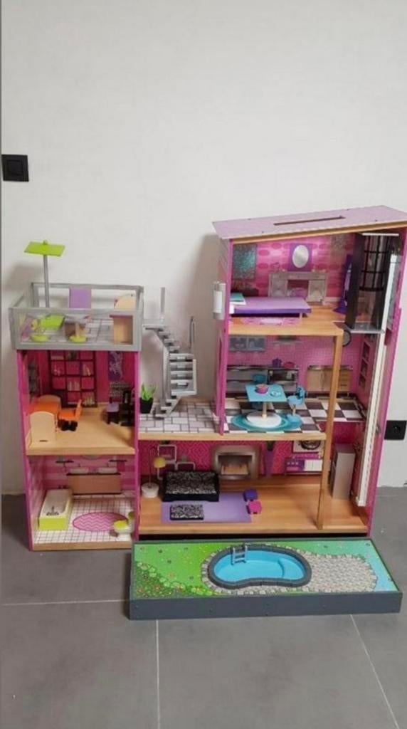 Barbie/poppenhuis, Ophalen, Poppenhuis