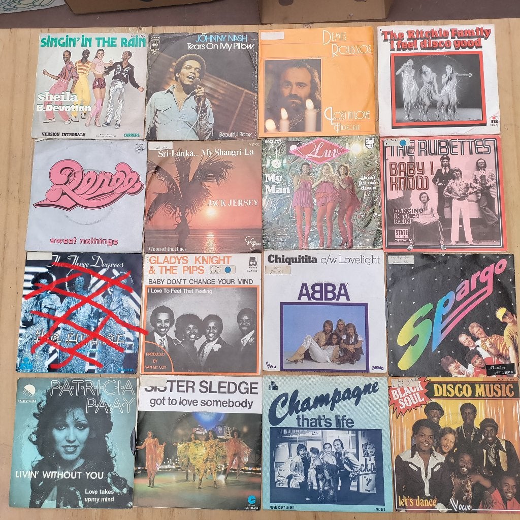 diverse singles 45 t (in zeer goede staat), Gebruikt, Overige genres, 7 inch, Single