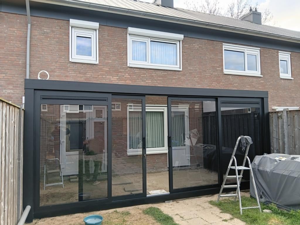 Veranda aluminium overkapping, Tuin en Terras, Overkappingen, Veranda, Ophalen of Verzenden