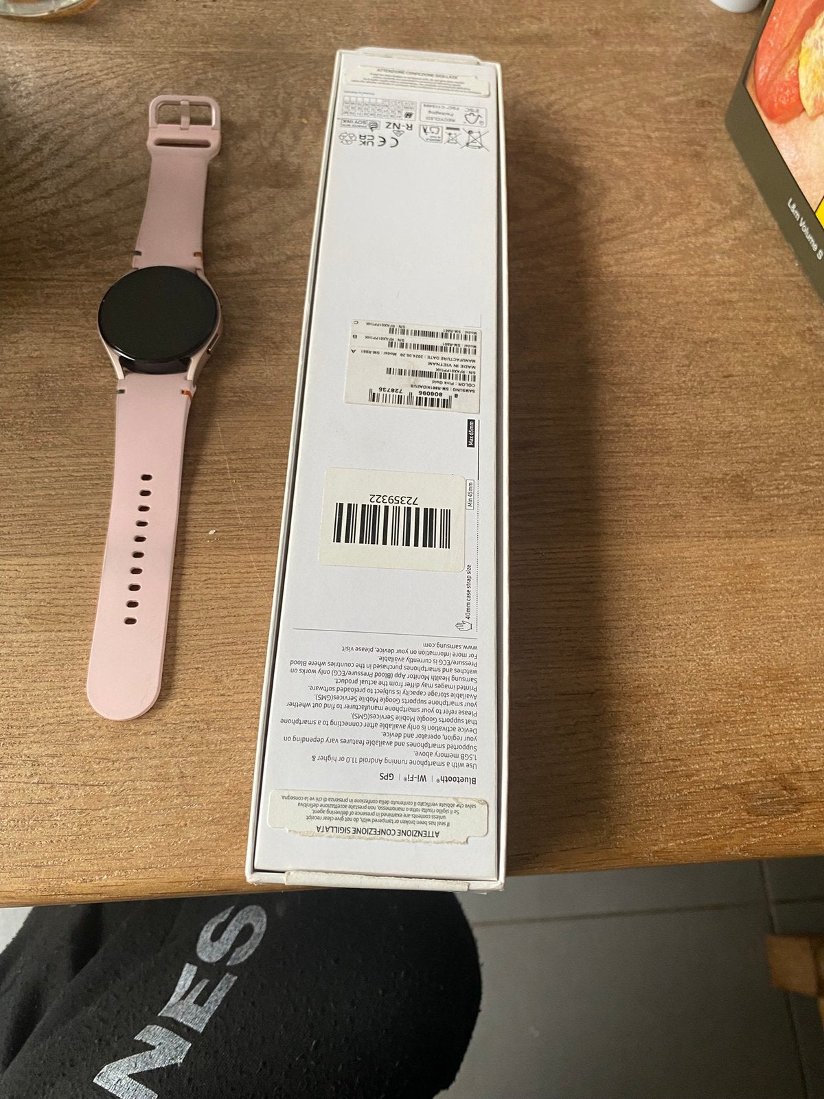 Galaxy watch FE, Étanche, Rose, Comme neuf, Android
