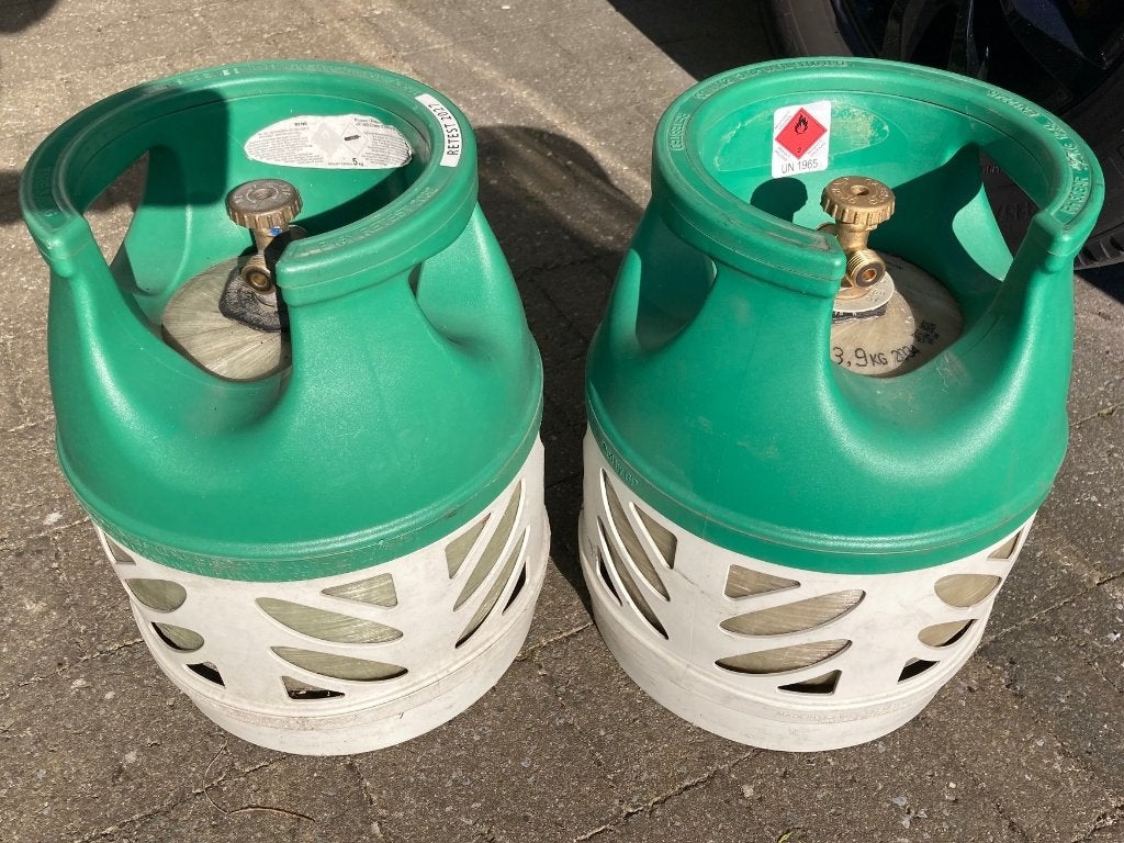 Benegas Light Biopropaan 5 kg, Caravans en Kamperen, Ophalen, Zo goed als nieuw