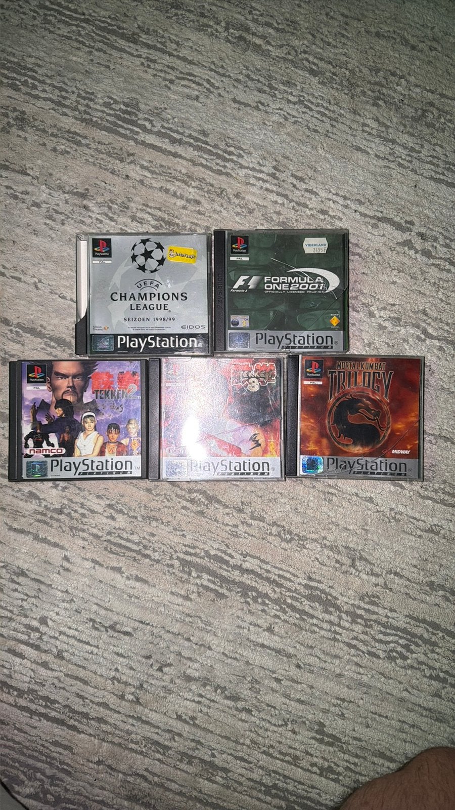 5 PlayStation 1 games, Games en Spelcomputers, Ophalen of Verzenden, Gebruikt