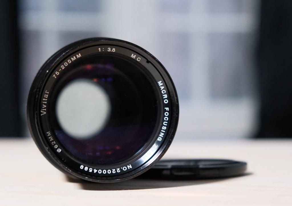 Vivitar 75-205mm f/3.8 MC Macro | Minolta MD-mount, Audio, Tv en Foto, Foto | Lenzen en Objectieven, Ophalen, Gebruikt, Telelens