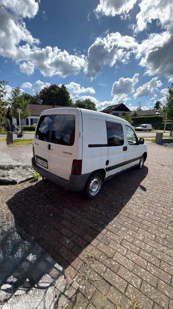 Peugot partner 1.6 diesel, Zwart, Wit, Particulier, Te koop