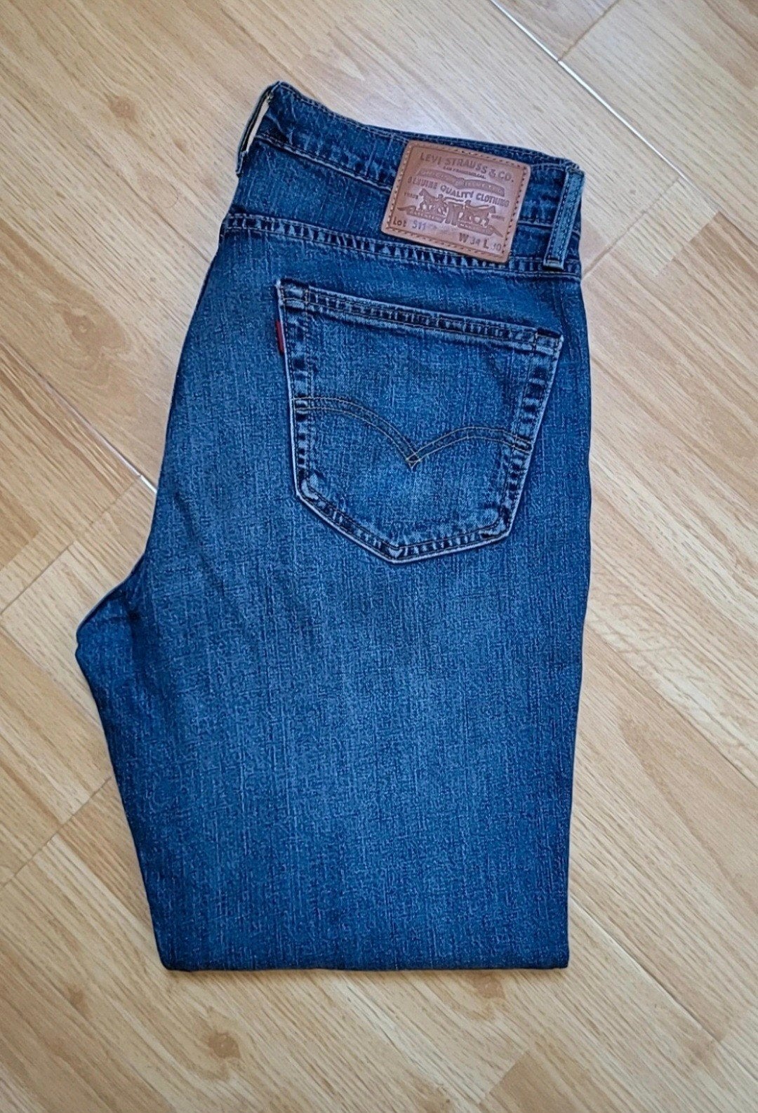 Heren Levi's jeansbroek, Ophalen, Levi's, Blauw, Zo goed als nieuw