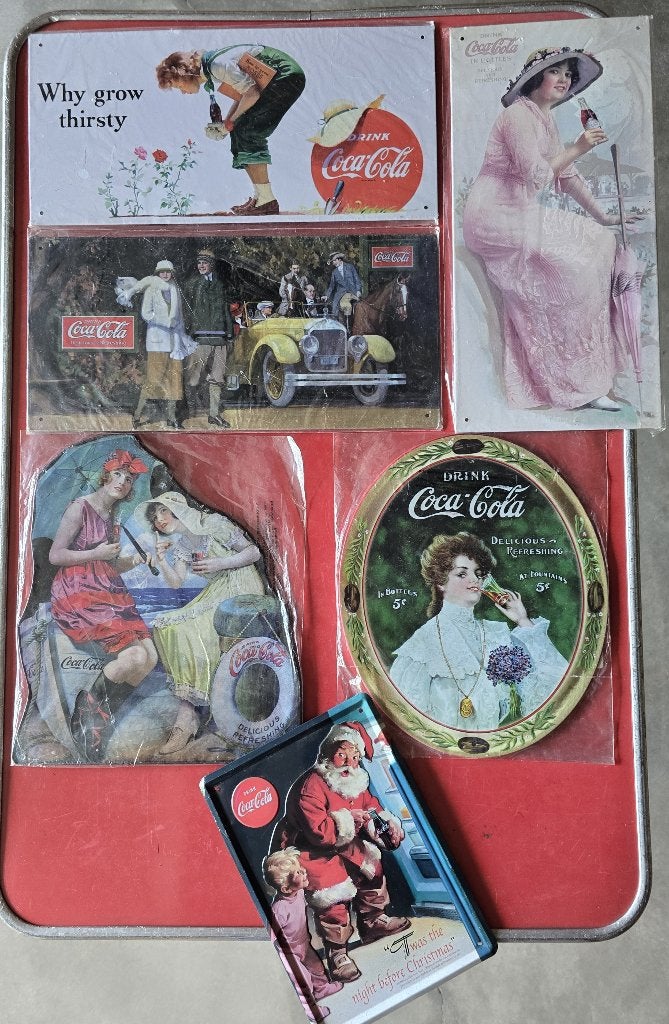 Reclameborden Coca-Cola, Ophalen of Verzenden, Nieuw, Reclamebord