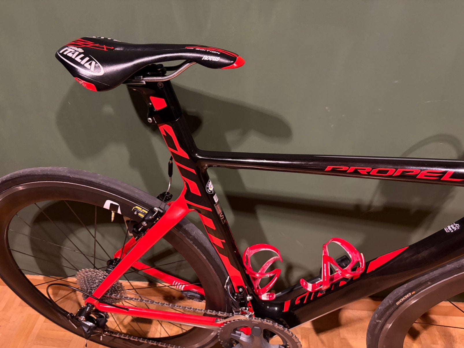 Racefiets Giant Propel carbon vanaf 1 m 62, Ophalen, Zo goed als nieuw, Carbon, Giant