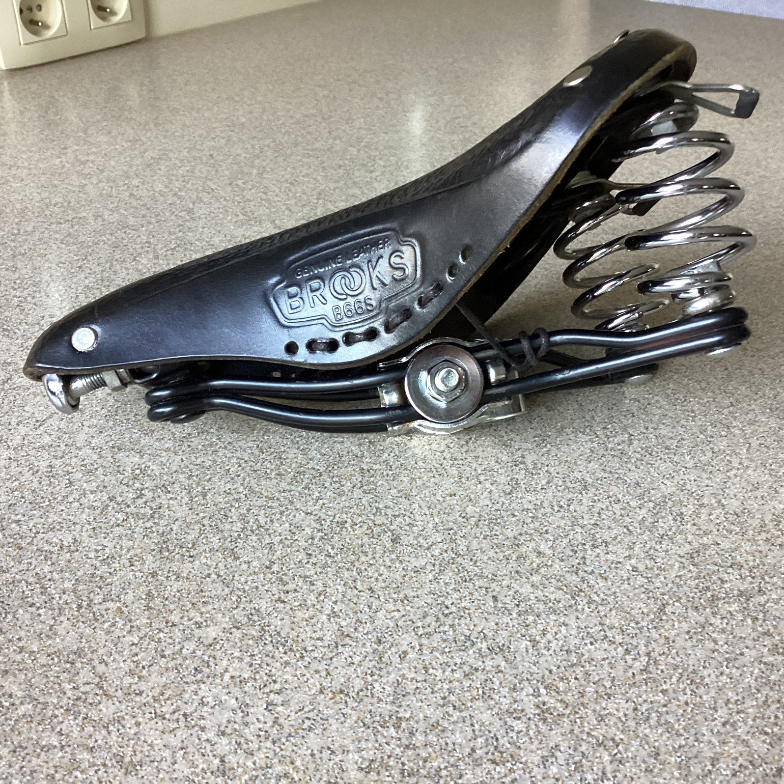 Brooks B66S, Vélos & Vélomoteurs, Enlèvement ou Envoi, Comme neuf, Selle