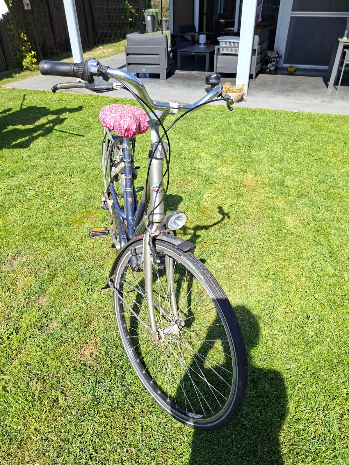 Damesfiets Oxford, Ophalen