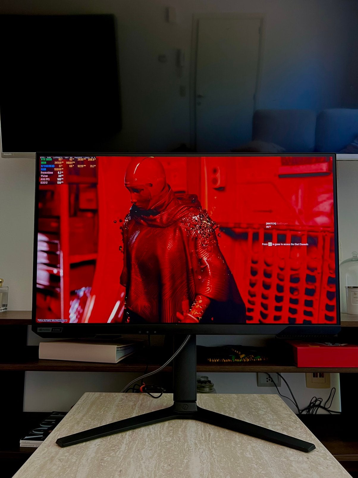 Samsung NVIDIA Gaming Monitor 165Hz/27inch, Informatique & Logiciels, Moniteurs, Gaming, IPS, 1 à 2 ms, 151 à 200 Hz