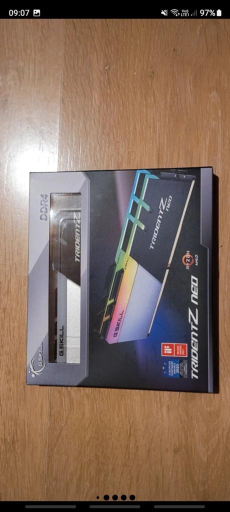 Ram G.SKILL TridentZ neo ddr4 3800mhz CL 18 64gb (2X32GB), Neuf, Enlèvement ou Envoi, DDR4, Desktop