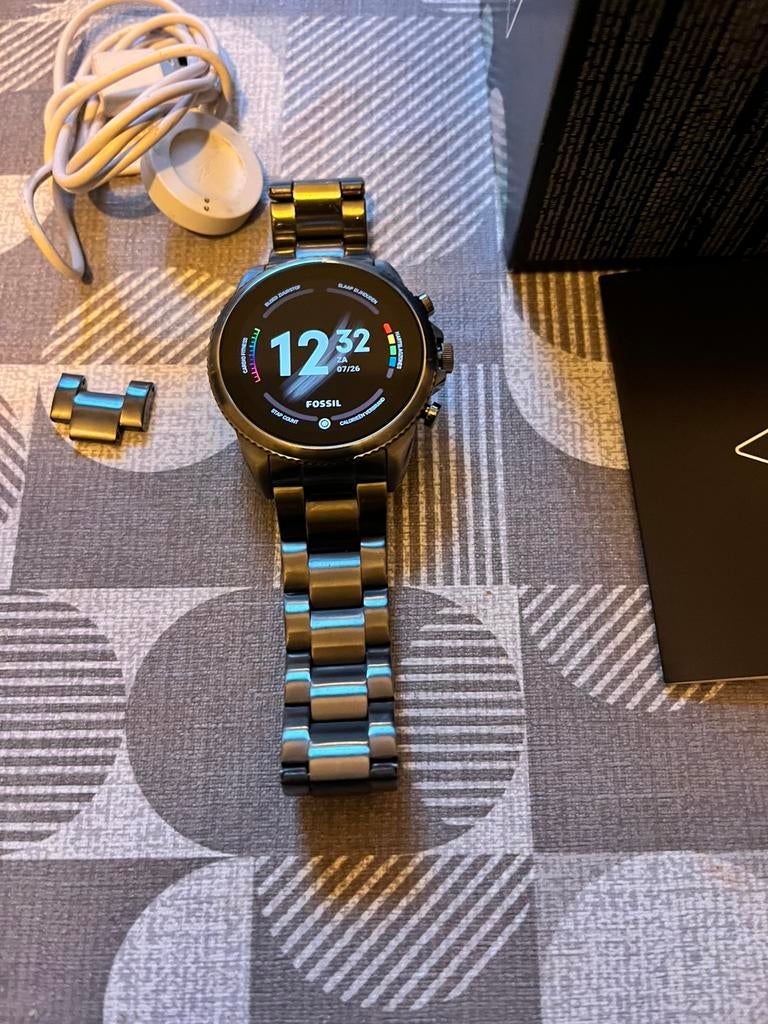 Fossil Gen 6 smartwatch., Bijoux, Sacs & Beauté, Montres | Hommes, Comme neuf, Enlèvement