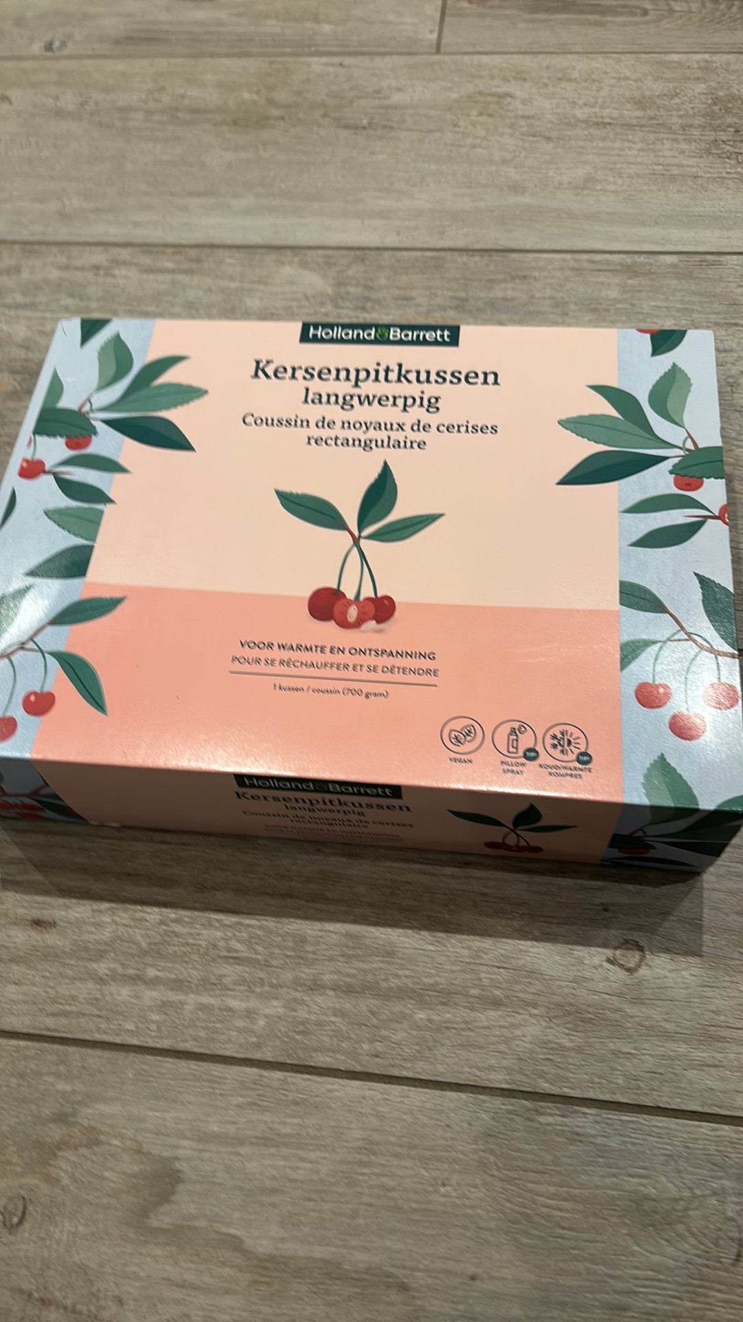 Coussin en graines de cerisier (oblong), Holland & Barrett, Enlèvement, Neuf
