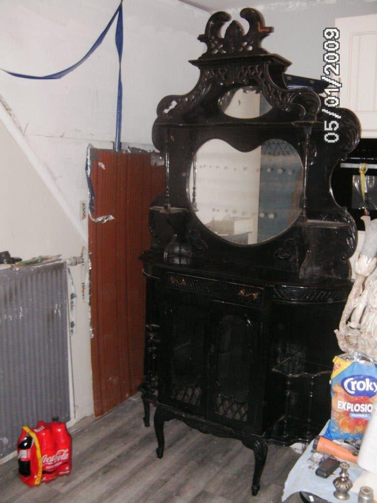 antiek kast, Ophalen