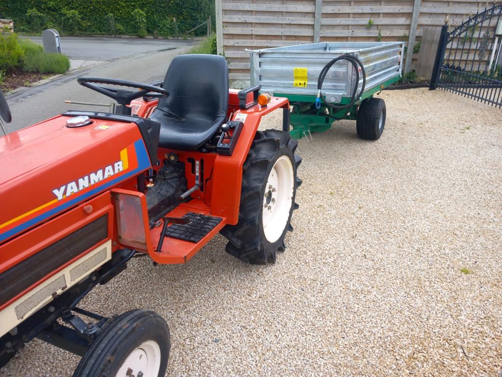 ***Mini-tracteur Yanmar avec 16 chevaux réels***, Articles professionnels, Enlèvement