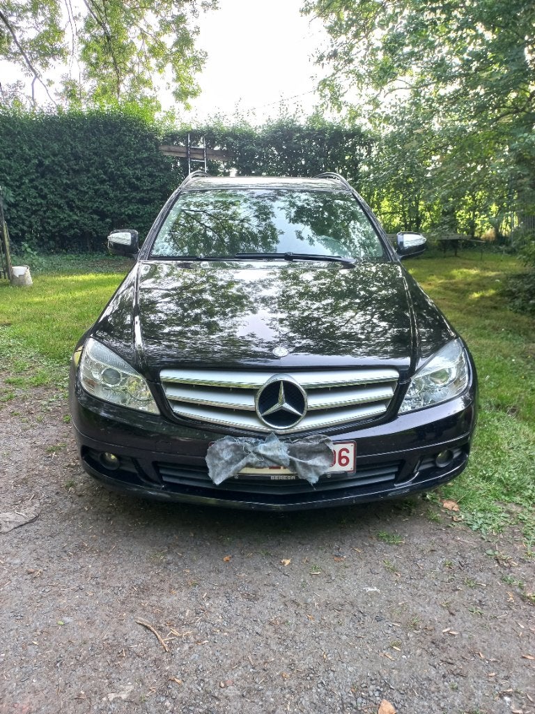 Mercedes C200 break, Auto's, Euro 5, Achterwielaandrijving, Zwart, Particulier