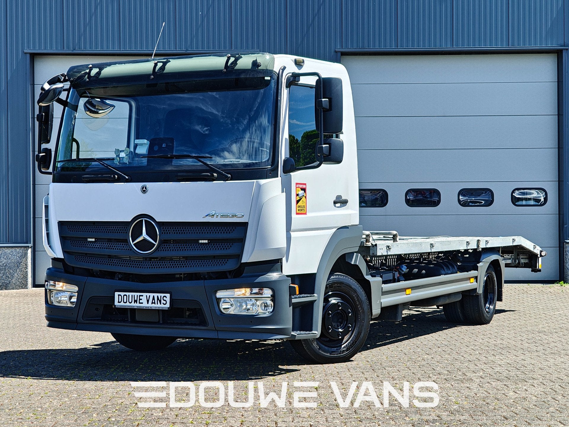 Mercedes-Benz Atego Atego Autotransporter 816 Euro 6 Aut Lie, Auto's, Vrachtwagens, Automaat, Euro 6, Wit, Mercedes-Benz