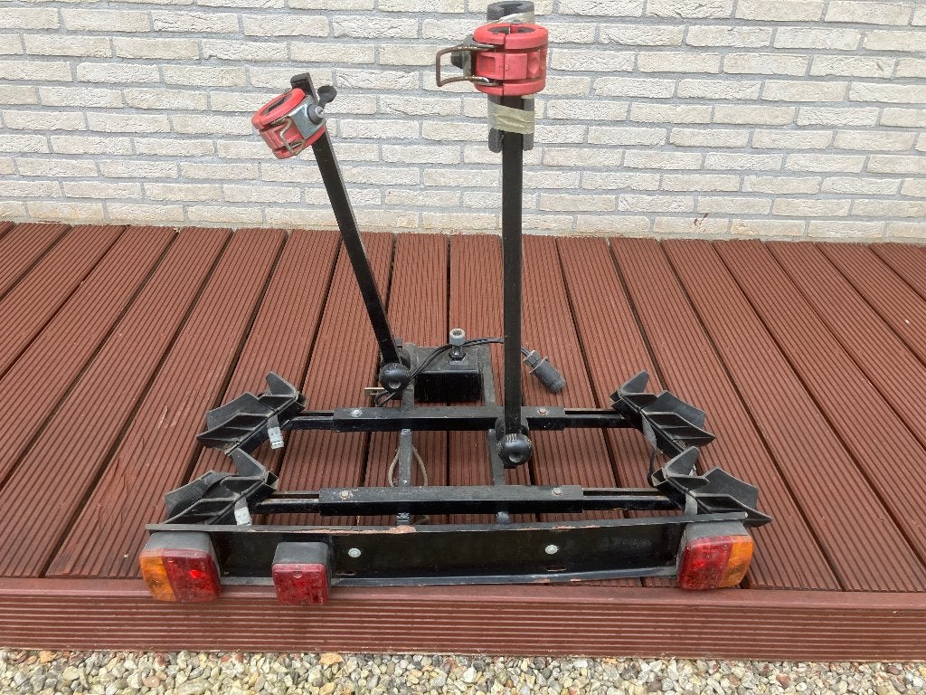 Fietsdrager voor 2 fietsen, Auto diversen, Fietsendragers, Ophalen, 2 fietsen, Gebruikt, Trekhaakdrager