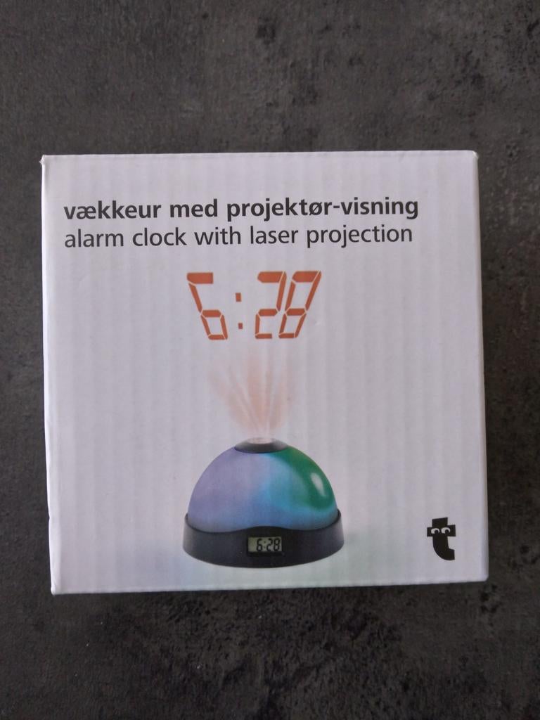 Alarm klok met laser projectie, Elektronische apparatuur, Ophalen of Verzenden