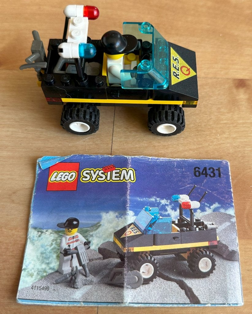 LEGO 6431 ROAD RESCUE RES-Q 1998 compleet, Gebruikt, Lego, Ophalen of Verzenden, Compleet