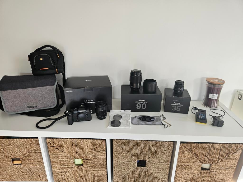 fujifilm xs10 + 3 lenzen, Ophalen