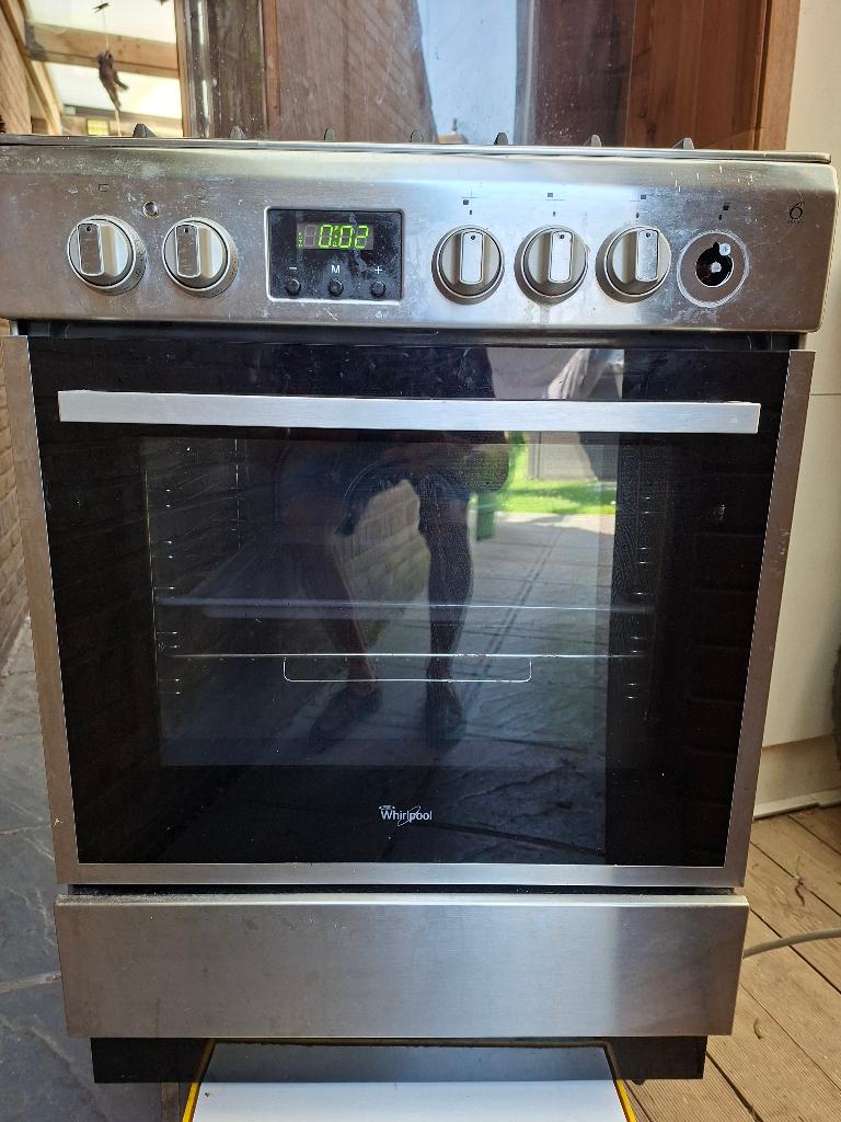 cuisinière à gaz, Gaz, 4 zones de cuisson, Enlèvement, Utilisé