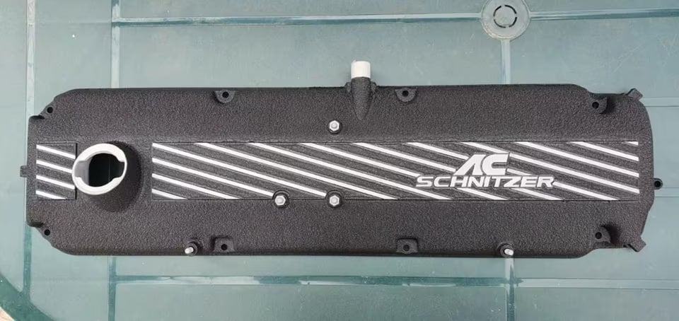 Originele AC Schnitzer kleppendeksel M30 – BMW E28, E24, E30, Auto-onderdelen, Ophalen of Verzenden