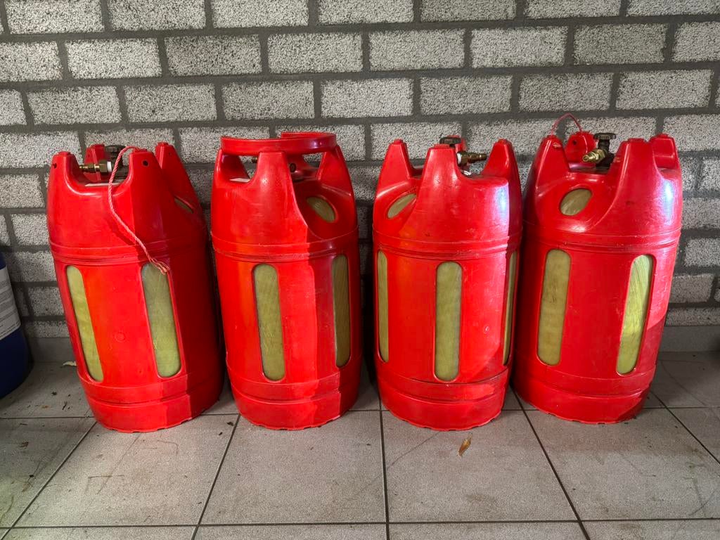 Composiet gasflessen 25 liter, Watersport en Boten, Ophalen, Gebruikt, Overige typen
