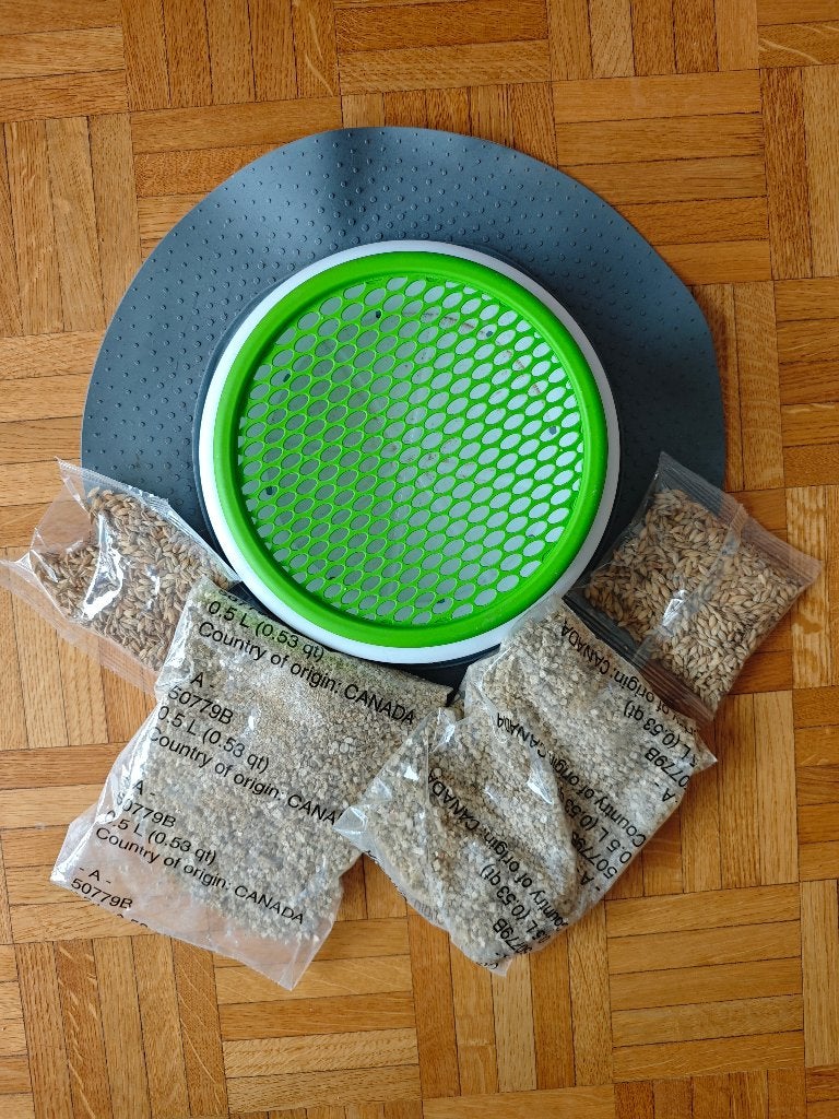 Catit Kit for Growing Cat Grass, Ophalen
