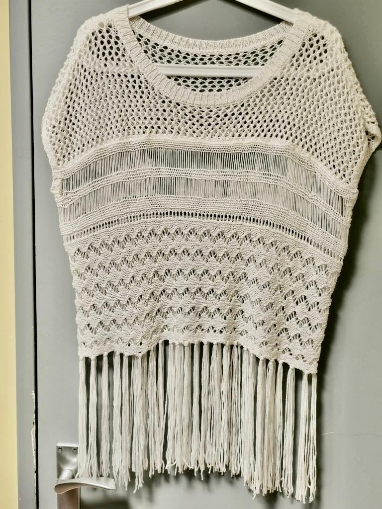 Blouse maat L - ONLY, Wit, Maat 42/44 (L), Zo goed als nieuw, ONLY.