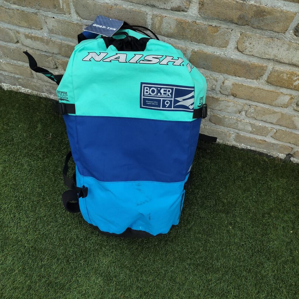 9m naish boxer one strut 2019, Watersport en Boten, Kitesurfen, Ophalen, 9 m², Geen board, Zo goed als nieuw