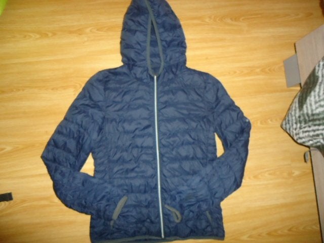 dunne blauwe jas JBC meisje maat 158/164, Kinderen en Baby's, Kinderkleding | Maat 158, Meisje, Ophalen of Verzenden, Zo goed als nieuw