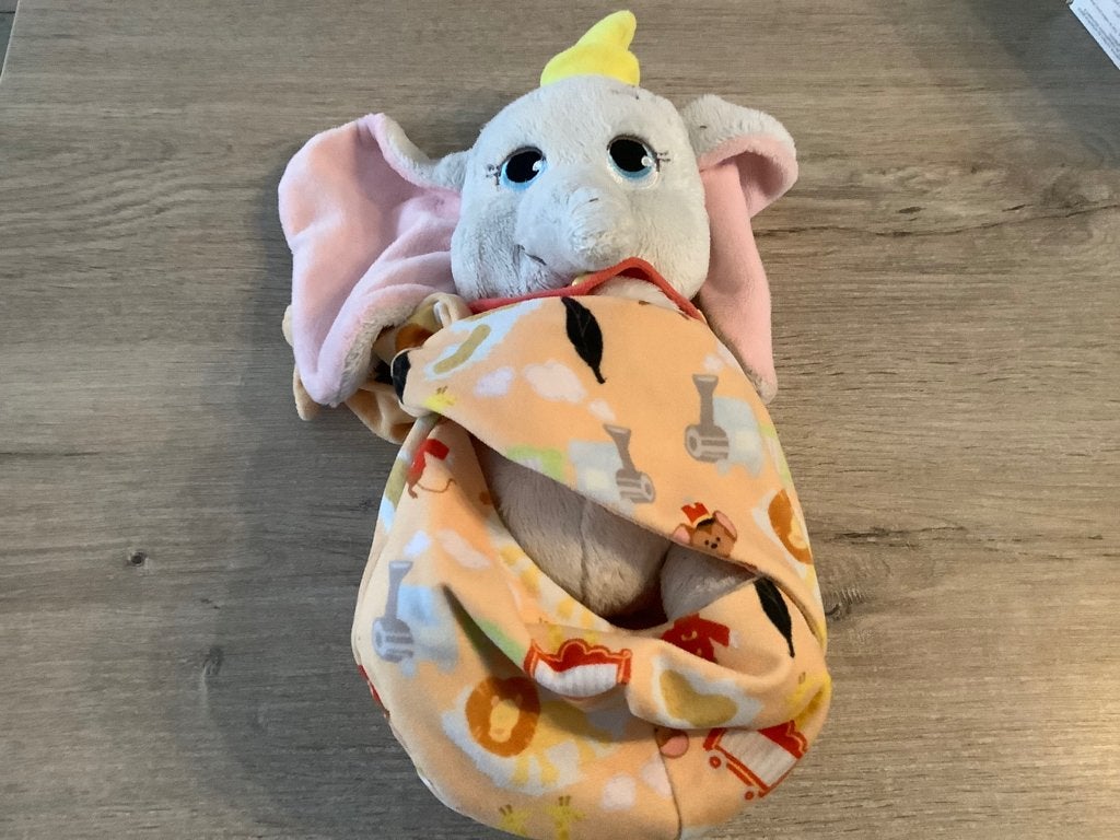 Disney Dumbo Babies pluche character (35 cm), Disney, Disney, Ophalen of Verzenden, Zo goed als nieuw