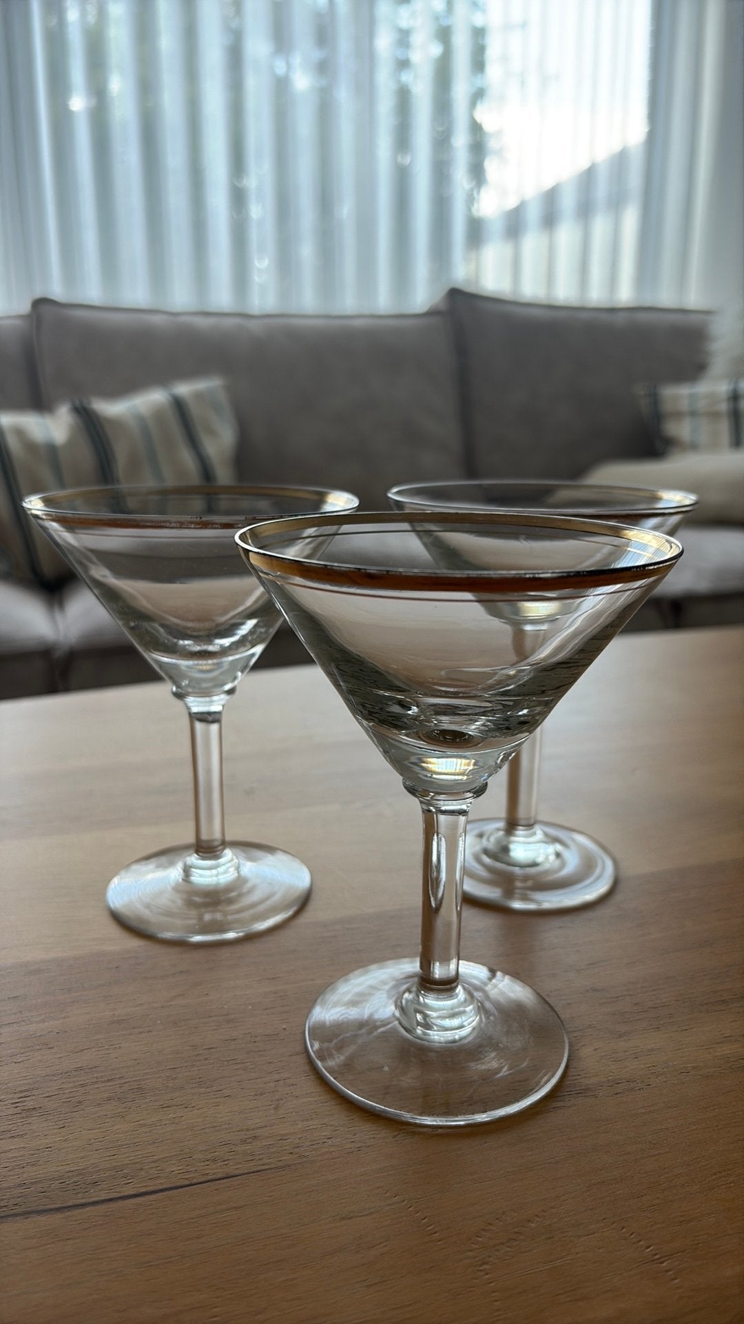 Cocktailglazen met gouden rand, Verzamelen, Ophalen, Gebruikt, Overige typen