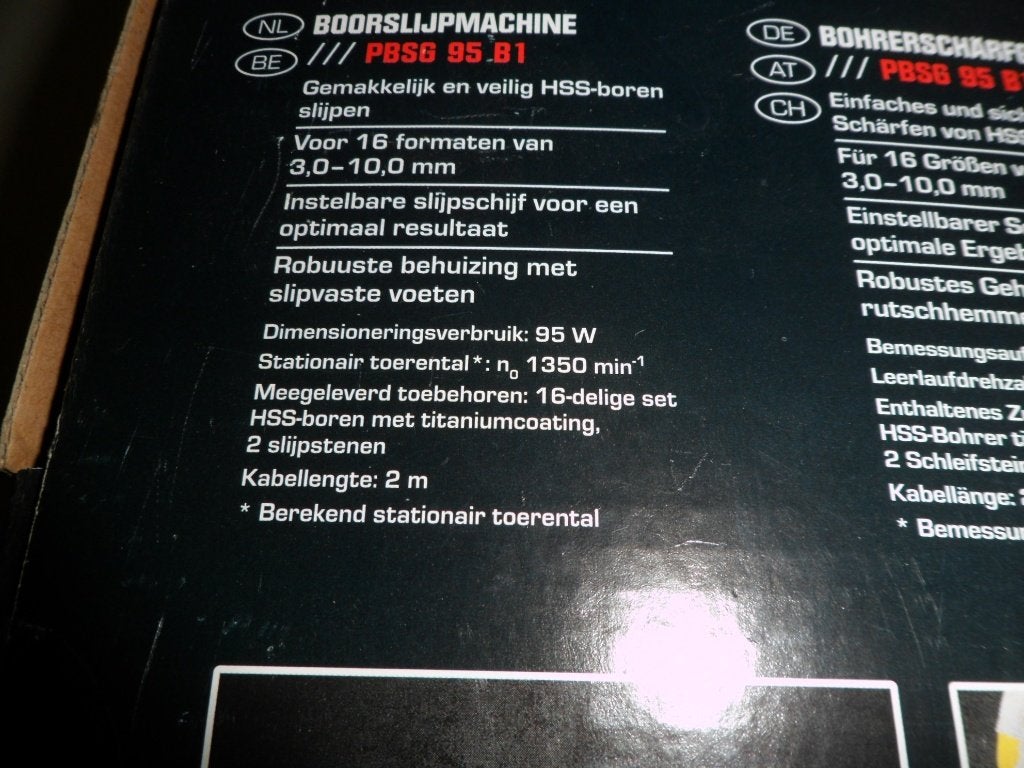Boorslijpmachine Parkside, Ophalen of Verzenden, Zo goed als nieuw, Parkside