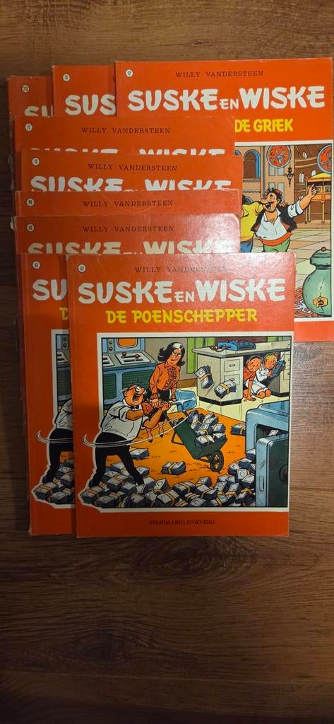 Collectie Suske en wiske, Ophalen