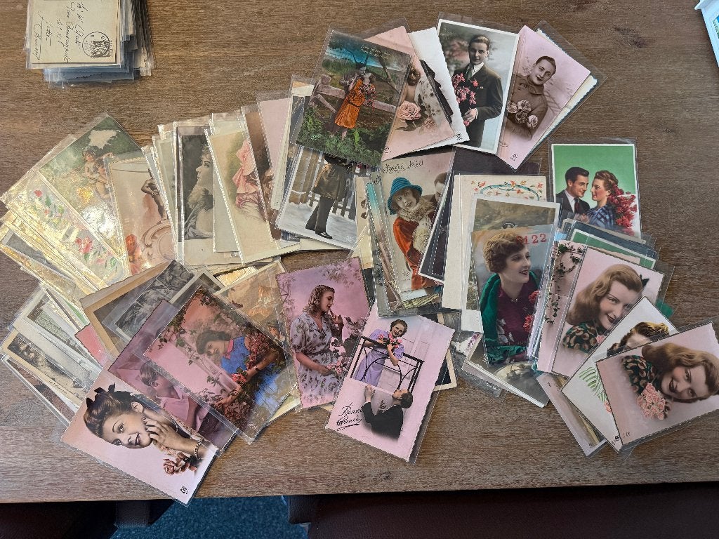 Lot de cartes postales anciennes (550 pièces) - 1900-1930, Collections, Enlèvement ou Envoi, Avant 1920